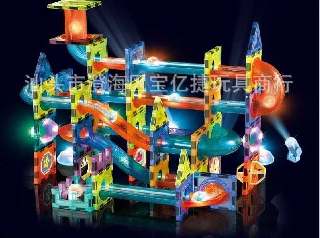 Встречайте, новинка!!  Магнитный конструктор  " Горки с шариками»