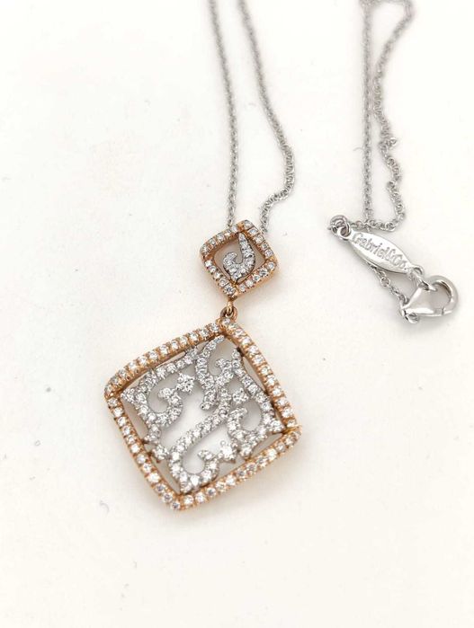 Colier 14k cu diamante Gabriel&Co 1,5ct