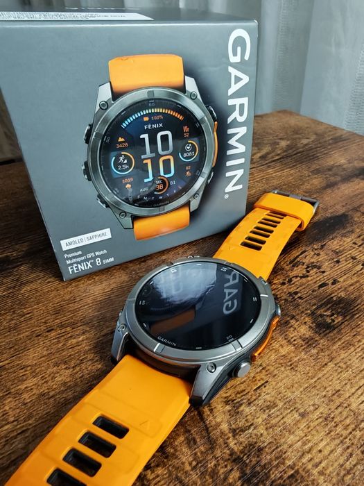 Garmin Fenix 8 Sapphire Amoled Titanium 51 mm