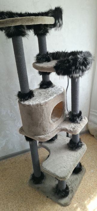 Продажа игровых комплексов для кошек.