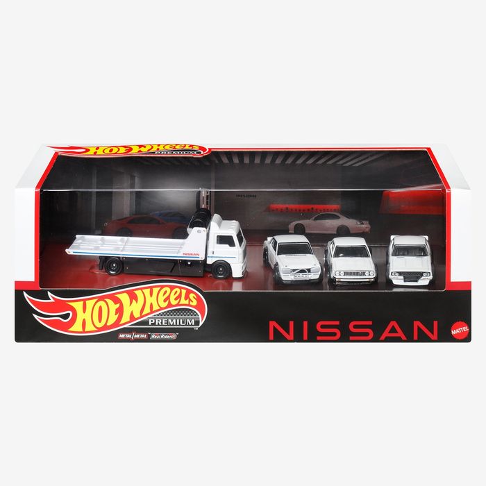 Hot Wheels Premium-Nissan & BMW pack - колички 1/64