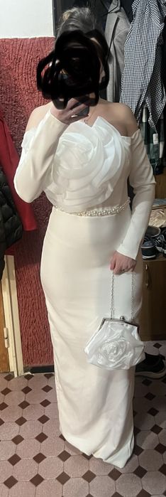 Rochie alba de cununie