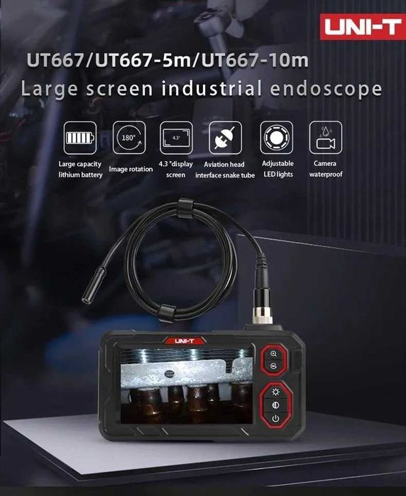 UT667-5m Industrial Endoskop  – Professional Tekshiruv Qurilmasi