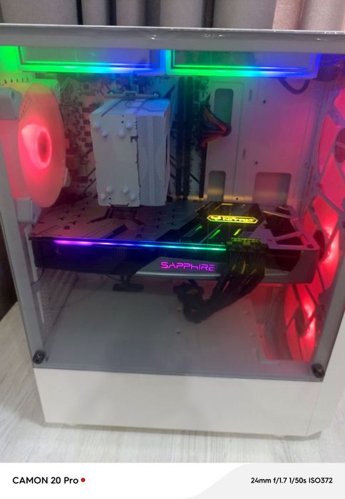 Компьютер на Ryzen 5 5500 + RX 5700XT