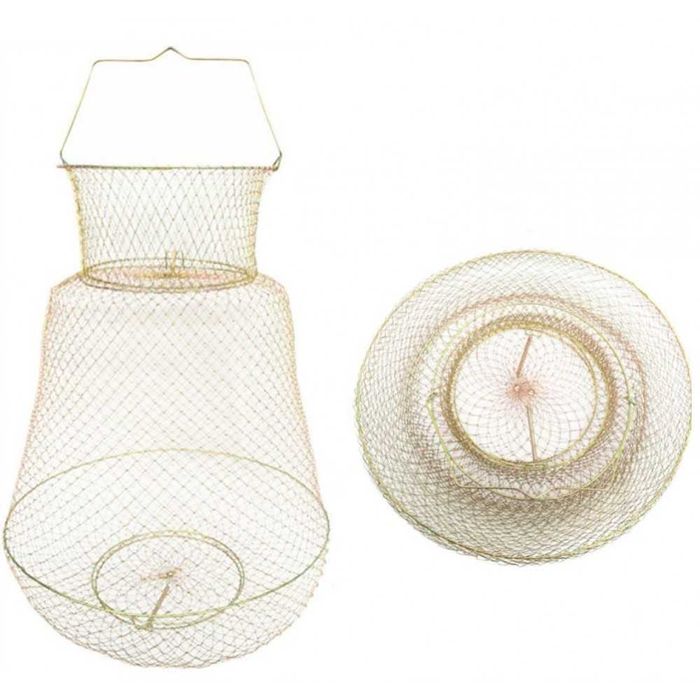 Сгъваем метален живарник за риболов, различни размери