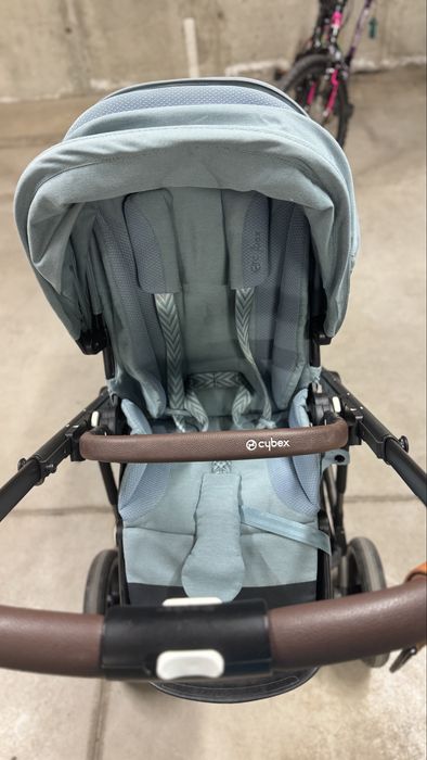Cybex gazelle s количка за породени и car seat Cybex cloud z