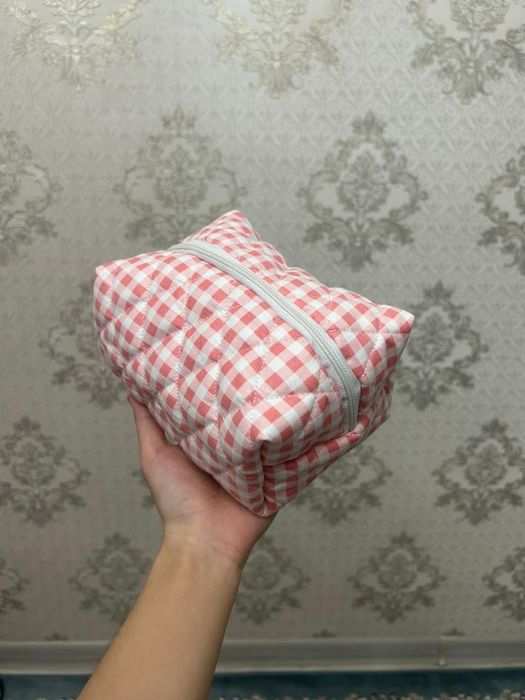 Косметичка в клетку