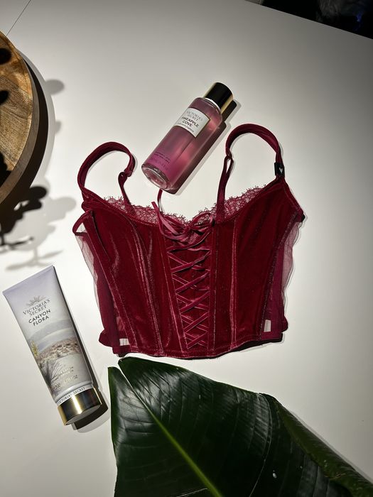 Victoria’s Secret corset roz nou si original