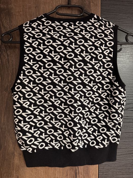 Дамски плетен топ Пинко