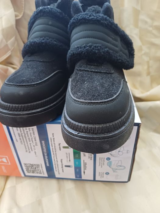 Дамски боти на Тенденз нови и нови лоуфъри  естествена кожа