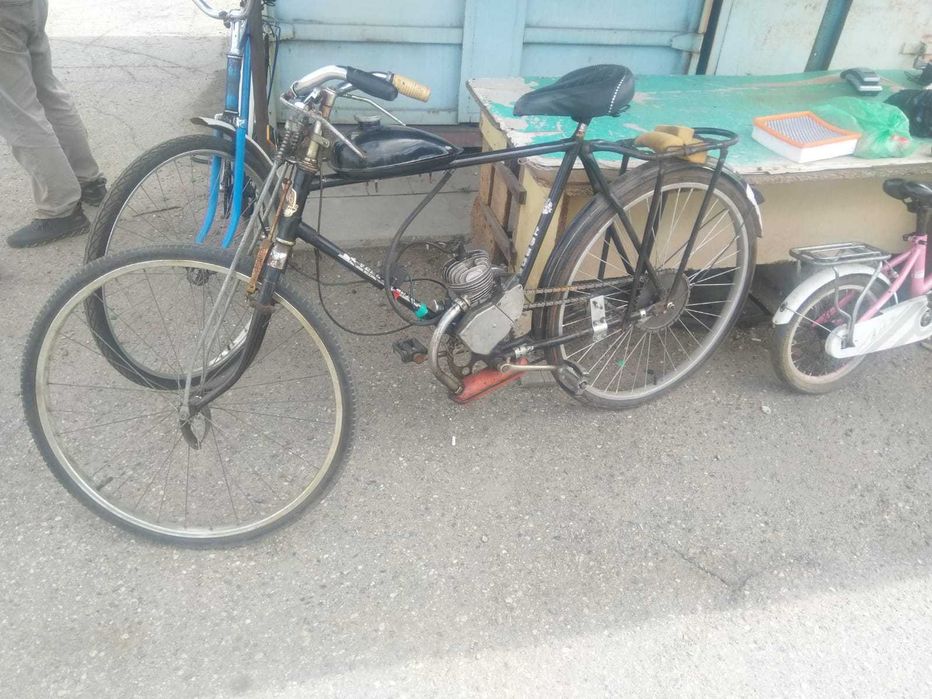 Продам кастомный мотовелосипед ,