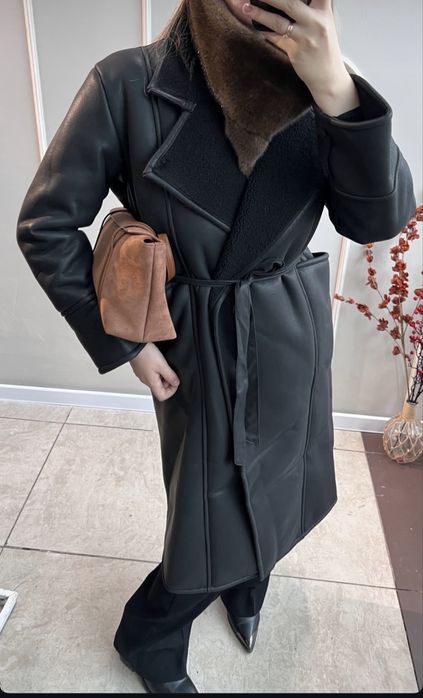 Новая дубленка женская