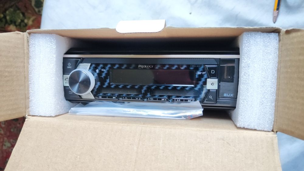 PROLOGY CMD-300 магнитола с процессом DSP