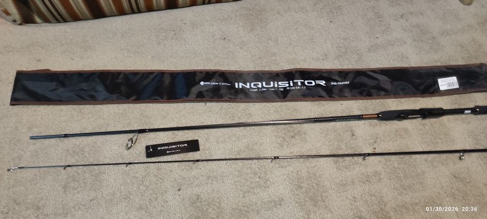 Въдица Golden catch- Inquisitor чисто нова