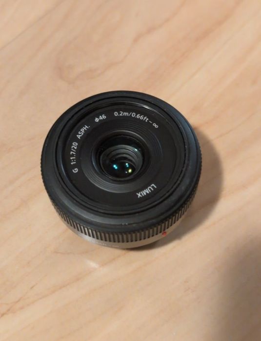 Obiectiv Panasonic Lumix 20mm f/1.7