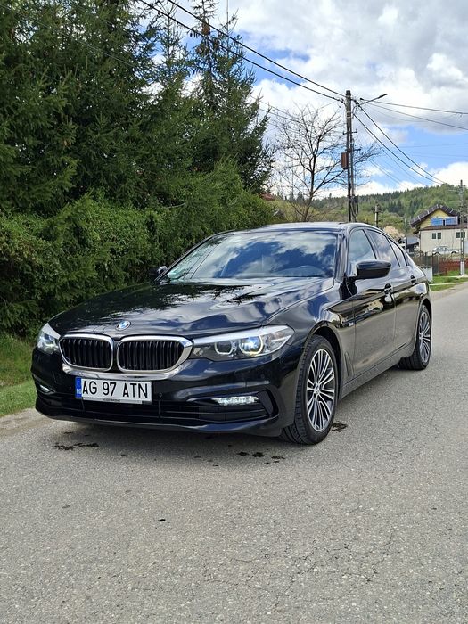 BMW 520D* G30 * 2018* Sport Line * Negru Saphire * Full Led* Ceasuri Digitale * * Navigatie Mare * Pedestrian * Import Germania 2025* PROPRIETAR * E6*