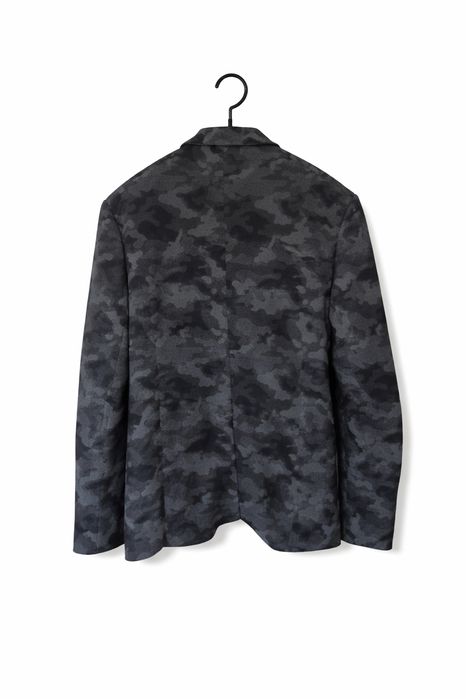 Сако Reserved черно камуфлаж M