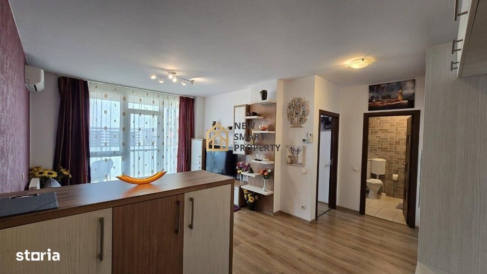Apartament 2 camere in bloc nou, cartier Ared – etaj 7, complet mobila — fotografia 3