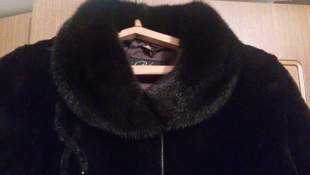 Продам пальто мутоновая норка шуба