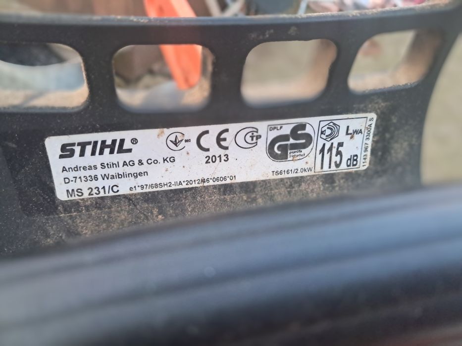 Vand  motoferastrau drujba Stihl MS231 C