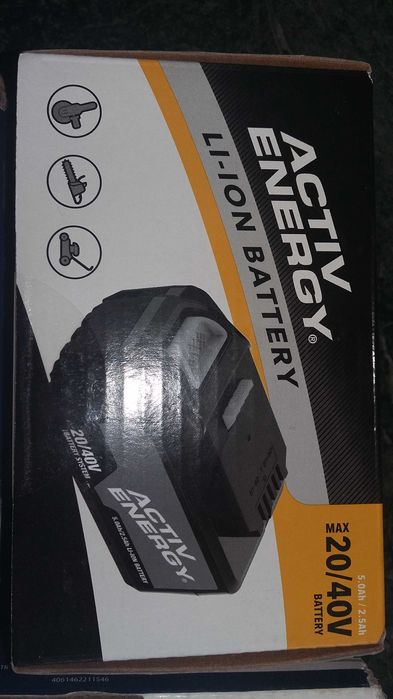 Baterie ACTIV ENERGY (FERREX)-20v şi 20/40+ïncárcàtor toate NOI