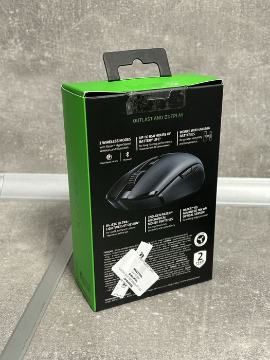 Razer - Orochi V2, оптична, безжична, черна