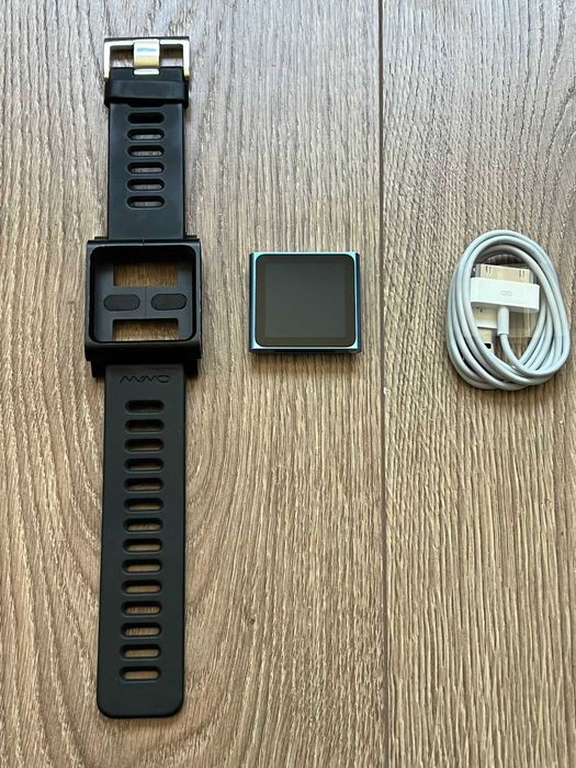 Ipod Nano 6th gen 8GB IWATCH+curea ceas+cablu date/incarcare+casti