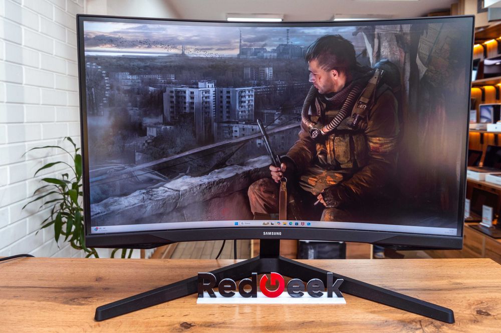 Изогнутый  Samsung Odyssey G5 27” 144 hz  Магазин Red Geek