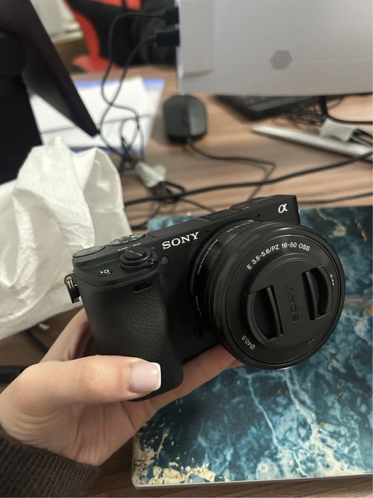Sony alpha ILCE -6400L черный Sel 16-50мм