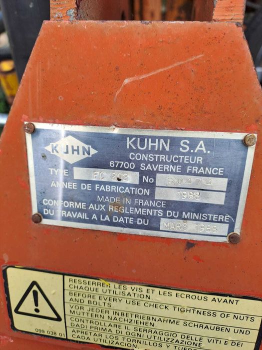Cositoare rotativa 2.10m KUHN