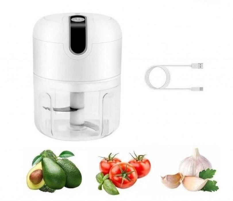 Мини чопър за зеленчуци и подправки 250 мл