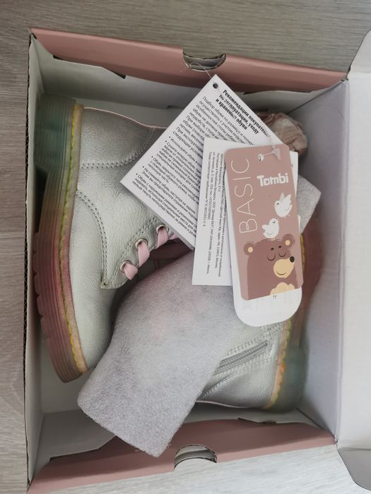 Высокие ботинки Tombi 24р