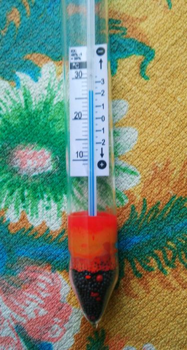 Професионален Спиртомер/Захаромер+стъклена колба. Вариант с термометър