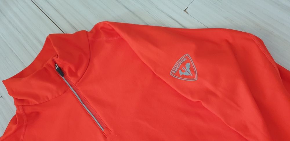 Rossignol Thermo Stretch Half Zip 50/L ОРИГИНАЛ! Термо Спорт Ски Блуза