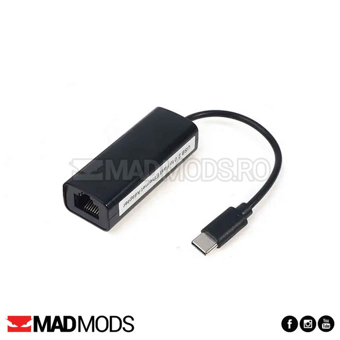 Cablu Diagnoza ENET OBD 2, BMW seriile Fxx, Gxx, I, Mini 2008-2023