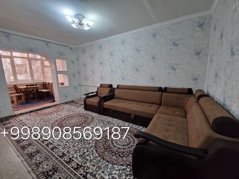 Тенис корт худудида 3 хонали квартира ижарага берилади!