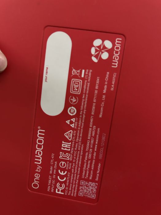 Графический планшет wacom ctl-472