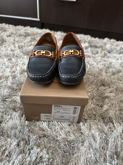 Mocasini din piele Otter  37