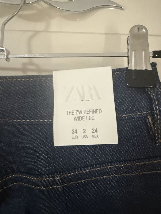 Wide leg дънки zara