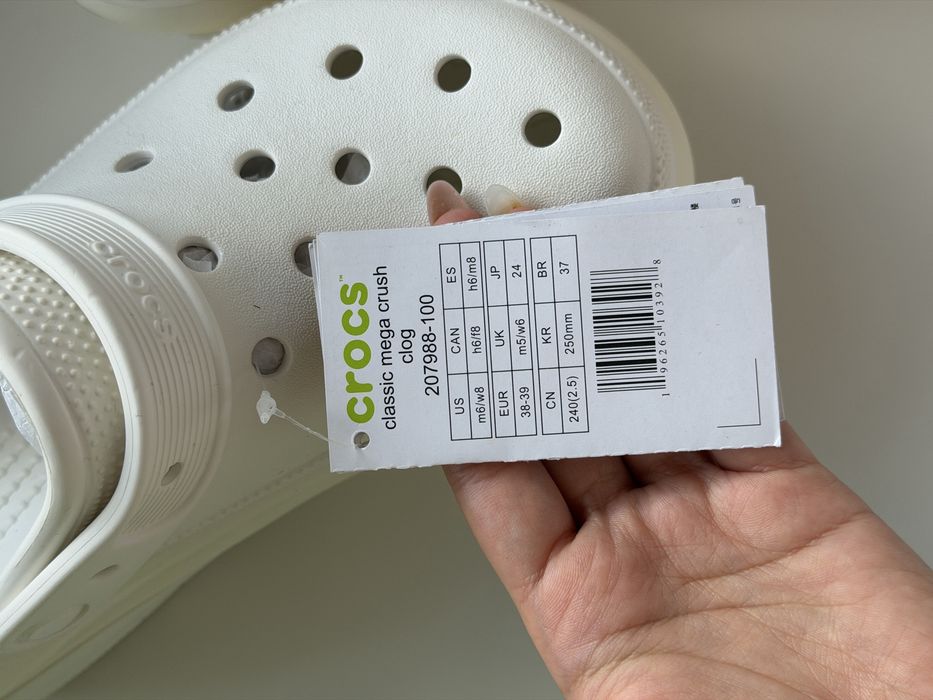 Новые Crocs Classic Mega Crush Clog