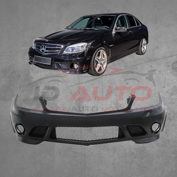 Предна броня за Mercedes C-Class W204 (2007–2011) – AMG визия