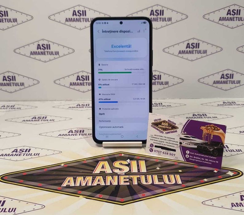 Asii Amanetului - SAMSUNG GALAXY A54 -5G ,DUAL SIM , 256GB / 8 GB, ASPECT 9.5/10