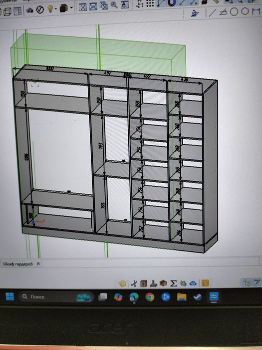 Проекты мебели на Базис Мебельщик