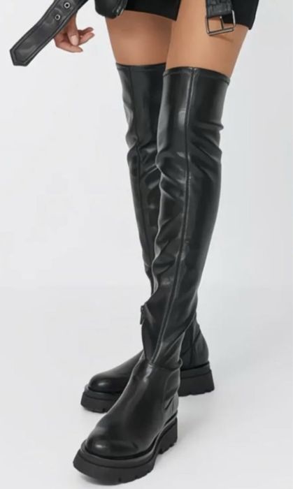 Ботфорды zara оригинал