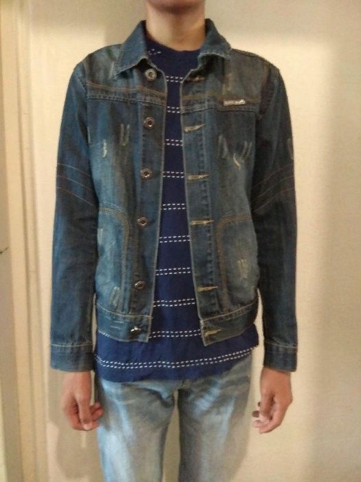 Куртка джинсовая, весенняя, размер 46