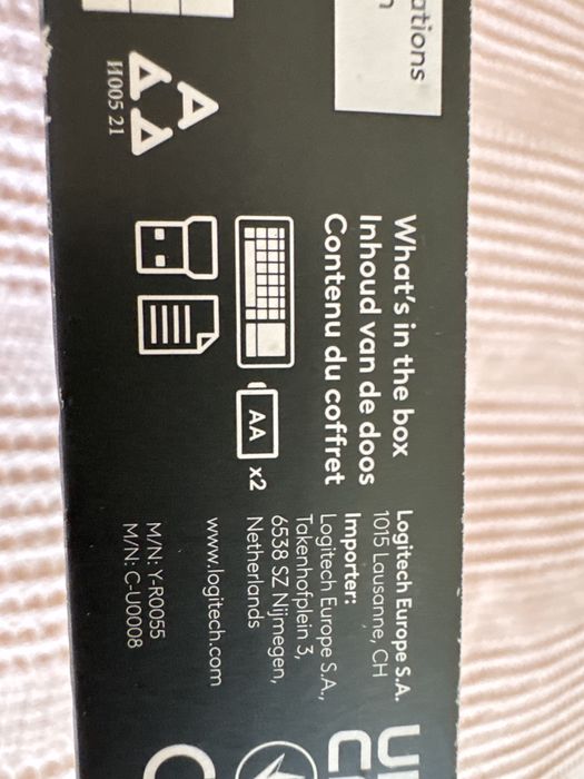 Клавиатура безжична LOGITECH K400 PLUS BLACK