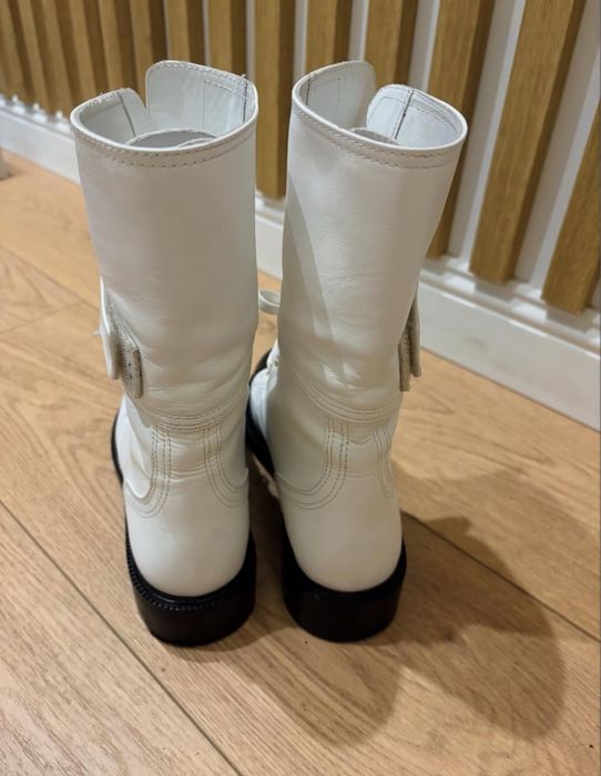 Ghete Chanel piele naturală