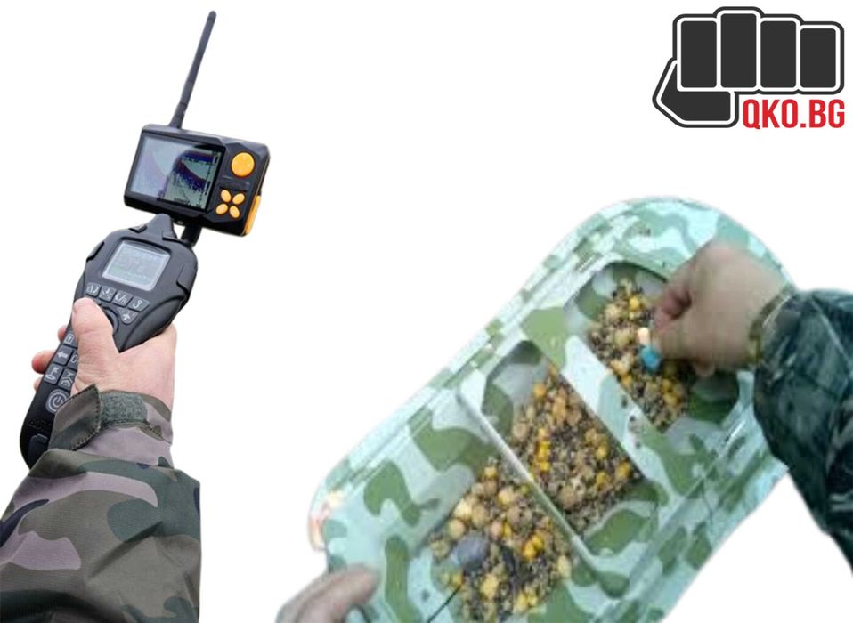 Boatman Vulcan с опция за GPS и сонар лодка за захранка