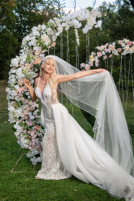 Невероятно красива рокля от Sofia Borisov Romantica Fashion от 3 части