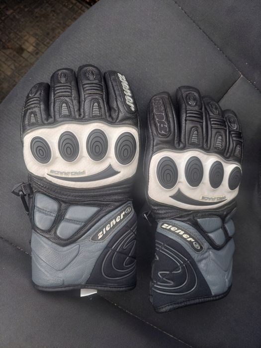Manusi Ziener,piele naturala ideal moto,schi,ski,atv,enduro etc